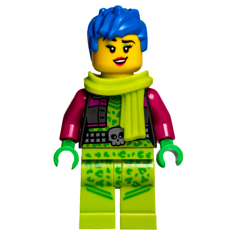 LEGO Raze, Lime Scarf (fig-013071)