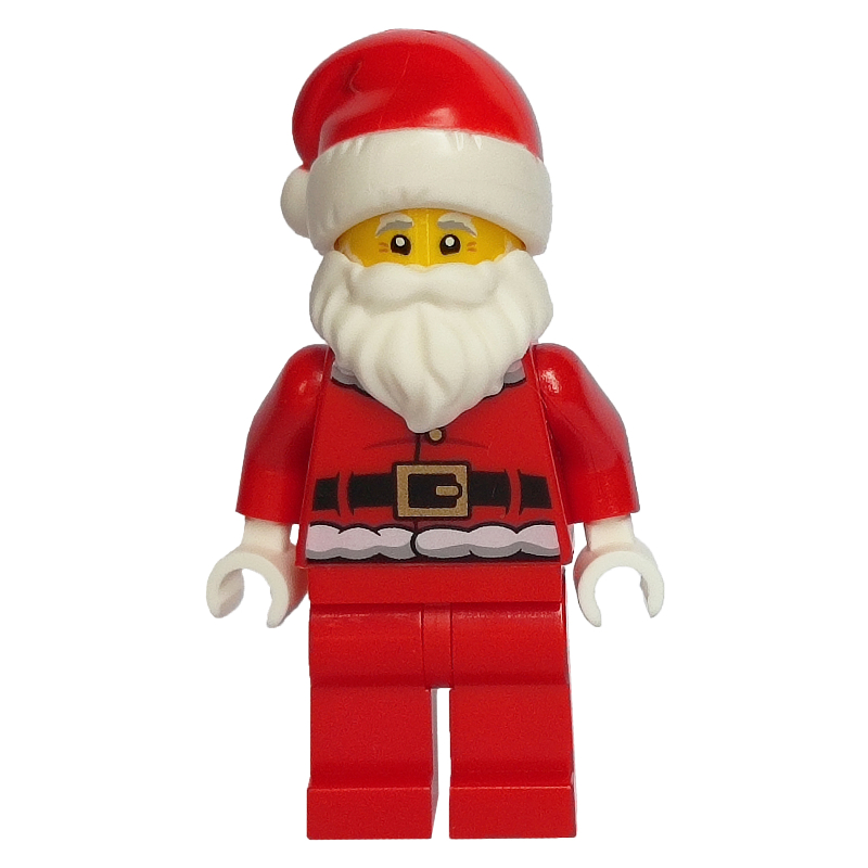 LEGO Santa, Plain Red Legs, 3626cpr3560 Head (fig-013074)