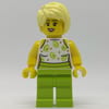 White Torso, Lime Legs, Tan Hair