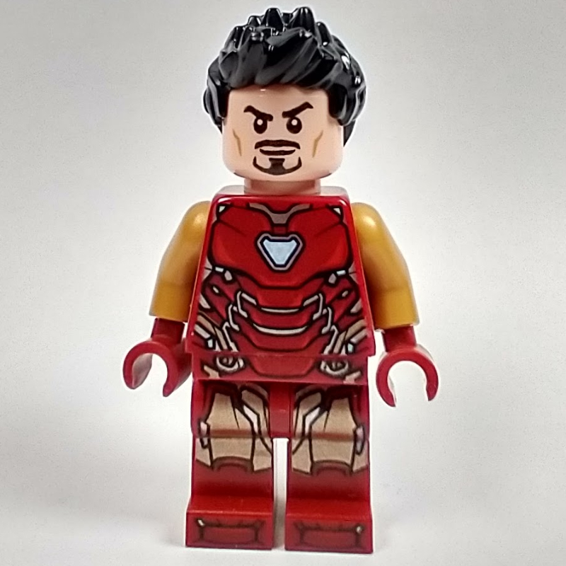 LEGO Iron Man Mark 85 Armor, Black Hair (fig-013191)