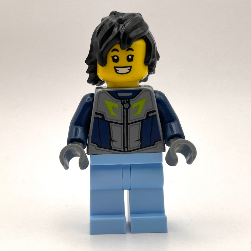 LEGO Galactic Mission Astronaut, Black Hair (fig-013244)