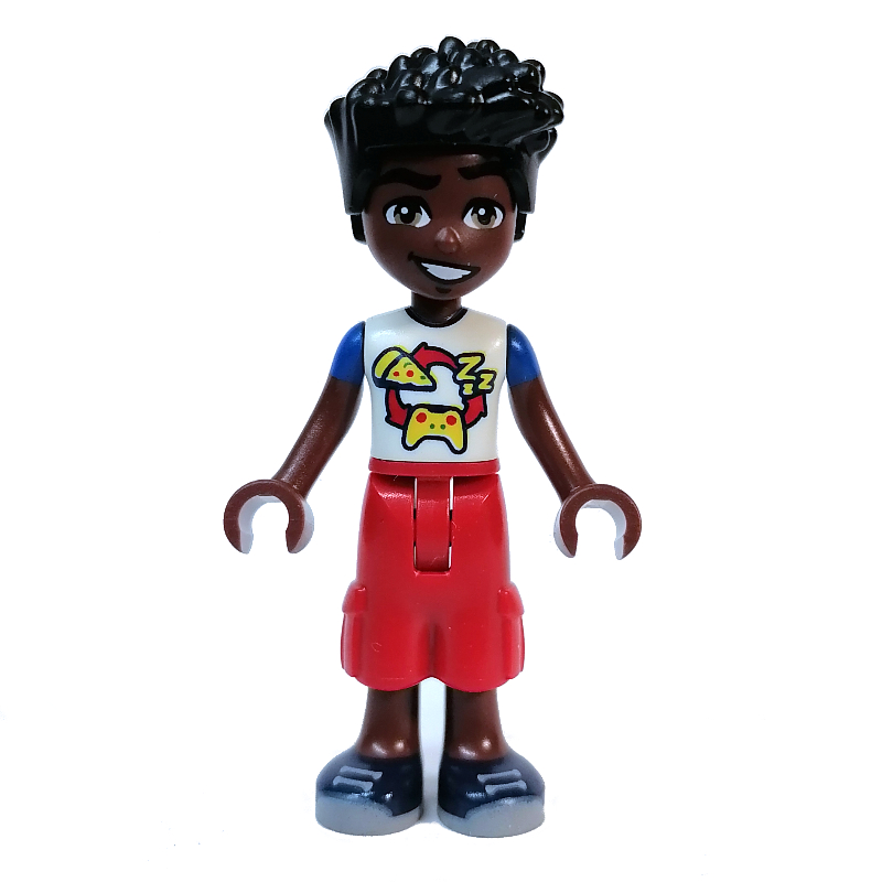 LEGO Zac - White Top, Red Cargo Pants (fig-013247)