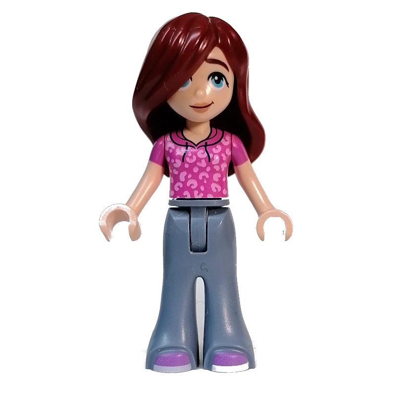 LEGO Paisley - Dark Pink Top, Sand Blue Legs (fig-013253)