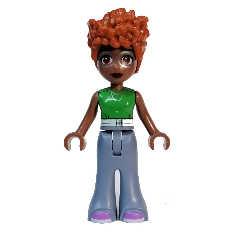 LEGO Naomi - Green Top, Sand Blue Pants (fig-013257)