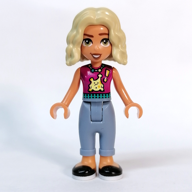 LEGO Nova - Magenta Top, Sand Blue Pants (fig-013271)