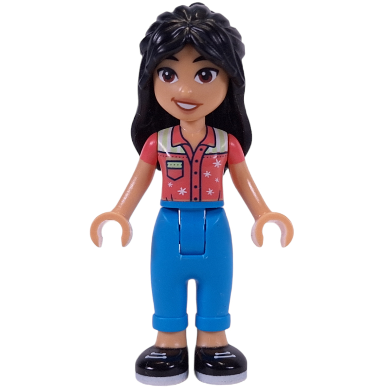 LEGO Liann - Coral Top, Dark Azure Pants (fig-013276)