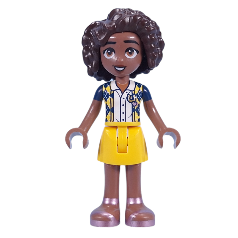 LEGO Aliya - White Top, Yellow Skirt (fig-013284)