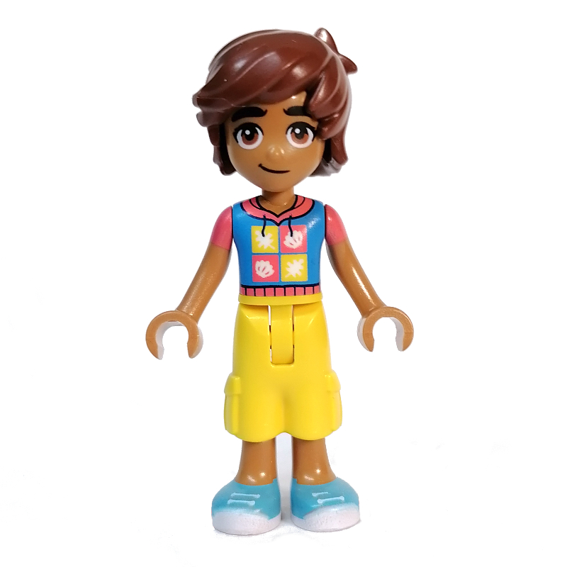 LEGO Leo - Dark Azure Top, Yellow Pants (fig-013286)