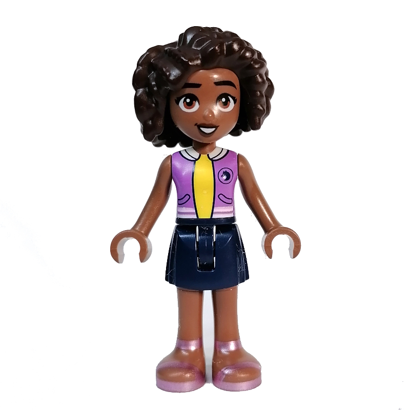 LEGO Aliya - Lavender Top, Dark Blue Skirt (fig-013288)