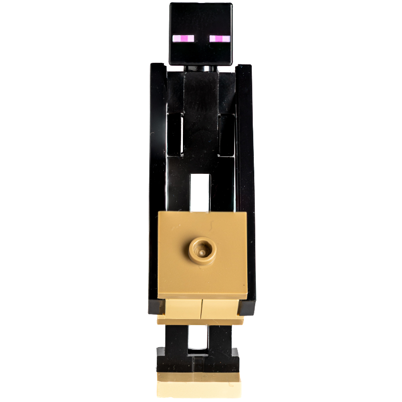 LEGO Enderman, Dark Tan Box, Foot Plate (fig-013310)