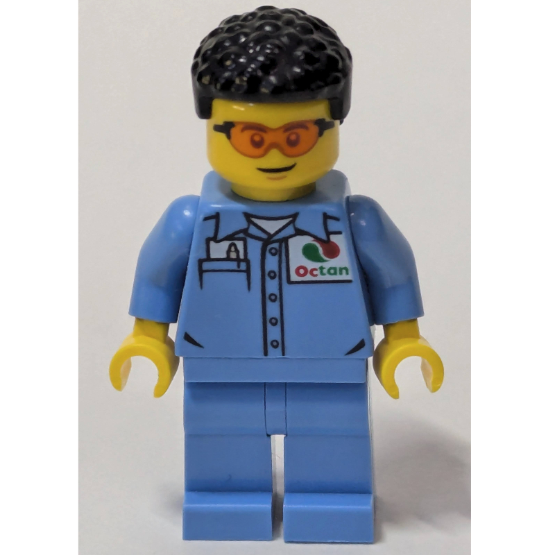 LEGO Mechanic, Medium Blue Overalls (fig-013355)