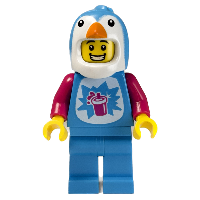 LEGO Slushy Vendor, Penguin Mask (fig-013363)