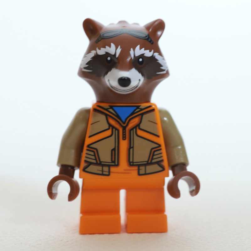 LEGO Rocket Raccoon, Tan Jacket (fig-013382)