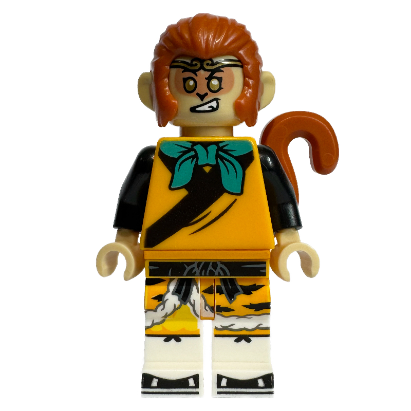LEGO Monkey King, Bright Light Orange Robes (fig-013414)
