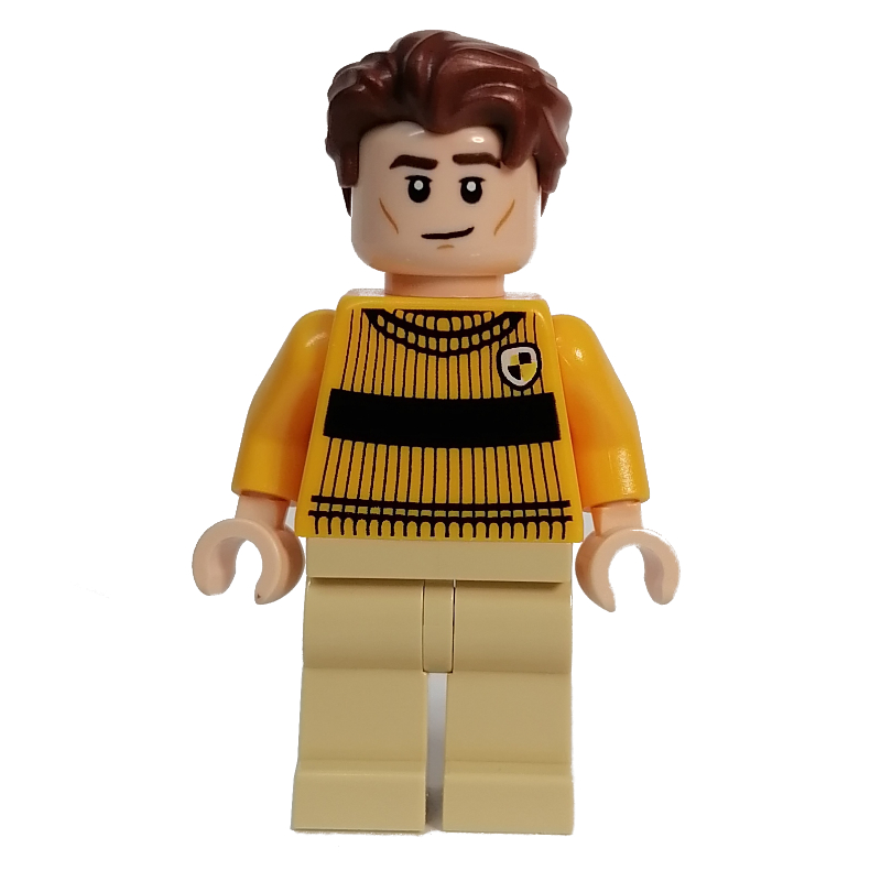 LEGO Cedric Diggory, Bright Light Orange Quidditch Outfit (fig-013533)
