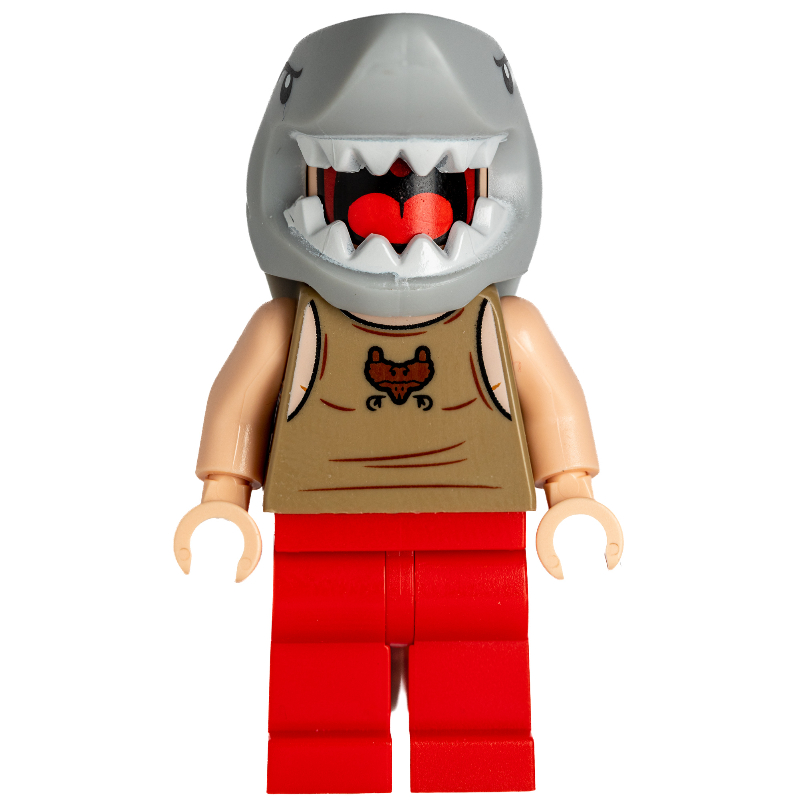LEGO Viktor Krum, Shark Head, Red Legs (fig-013562)