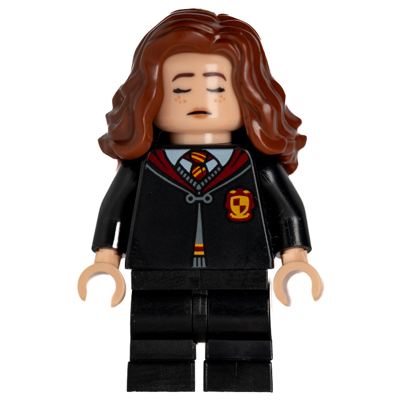 LEGO Hermione Granger, Gryffindor Robe Closed, Medium Legs, Sleeping (fig-013563)