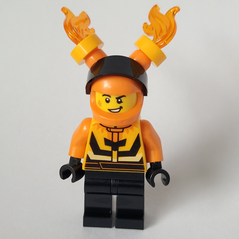 LEGO Stunt Rider, Fire Suit (fig-013585)