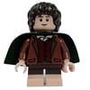 Frodo - Dark Green Cape, Reddish Brown Torso