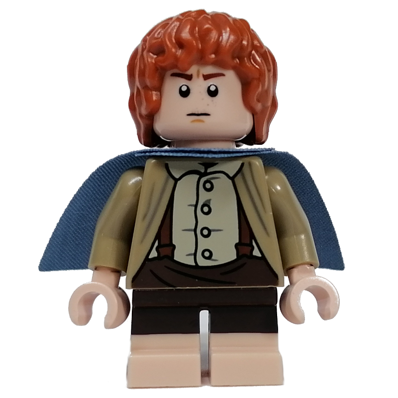 LEGO Samwise Gamgee - Sand Blue Cape (fig-013595)
