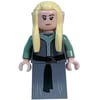 Elf - Dark Bluish Grey Torso, Dress, Bright Light Yellow Hair