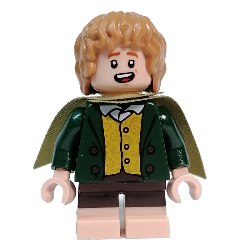 LEGO Meriadoc Brandybuck (Merry) - Light Nougat Feet (fig-013607)