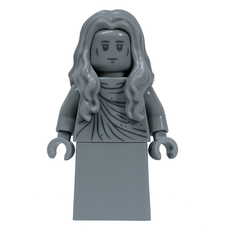 LEGO Statue - Dress/Robe, Wavy Hair (fig-013620)