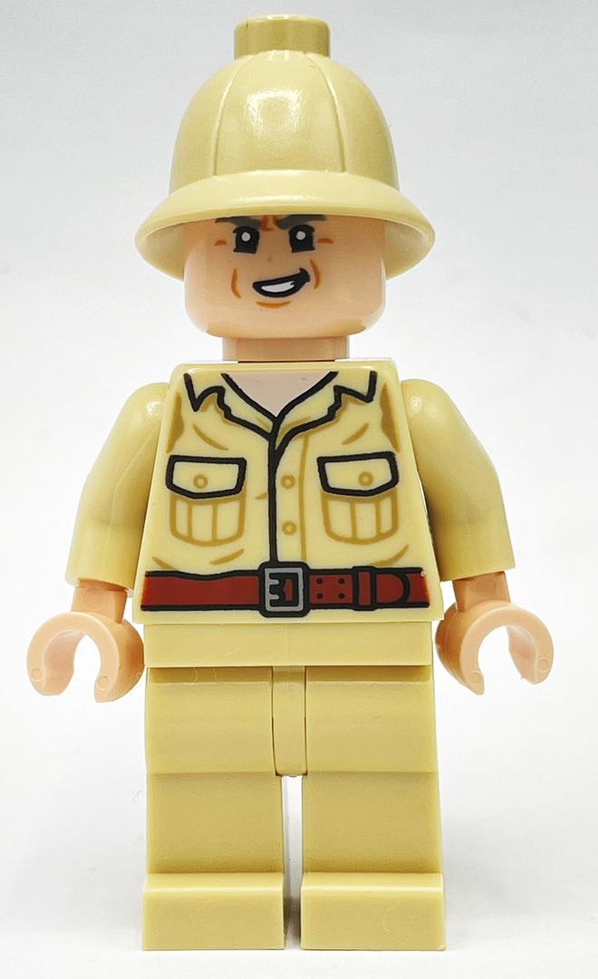 LEGO Rene Belloq, Tan Outfit (fig-013685)