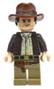 Indiana Jones in Dark Brown Jacket, Tan Shirt, Light Nougat Hands