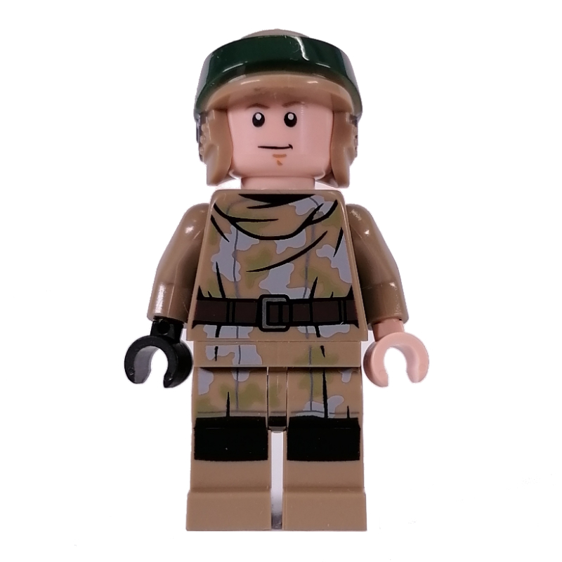 LEGO Luke Skywalker, Dark Tan Endor Outfit, Helmet (fig-013747)
