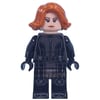 Black Widow, Pearl Dark Gray Jumpsuit, Medium Azure Highlights