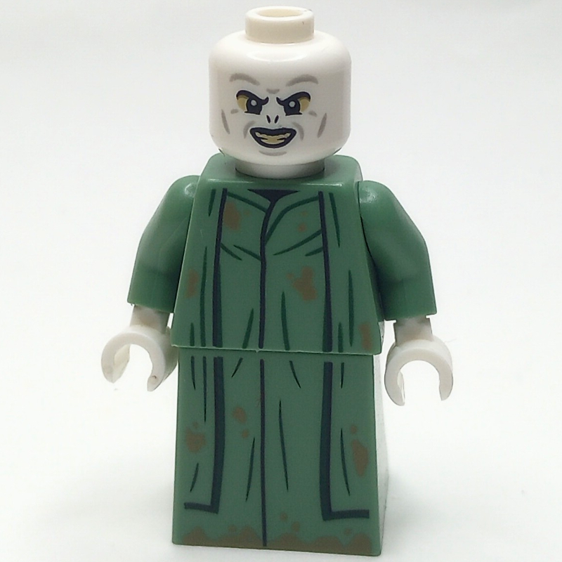 LEGO Voldemort, Dirty Sand Green Robe, Printed Skirt (fig-013824)