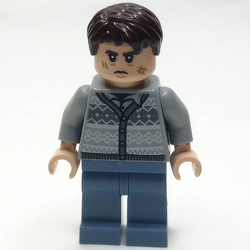 LEGO Neville Longbottom, Light Bluish Gray Sweater, Sand Blue Legs (fig-013829)