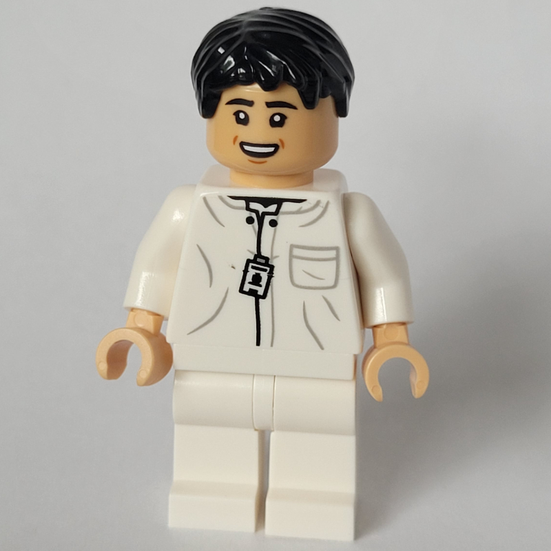 LEGO Dr. Henry Wu, White Scrubs (fig-013873)