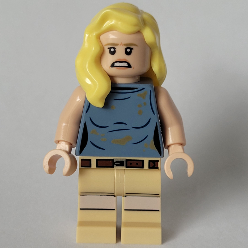 LEGO Ellie Sattler, Sand Blue Torso (fig-013875)