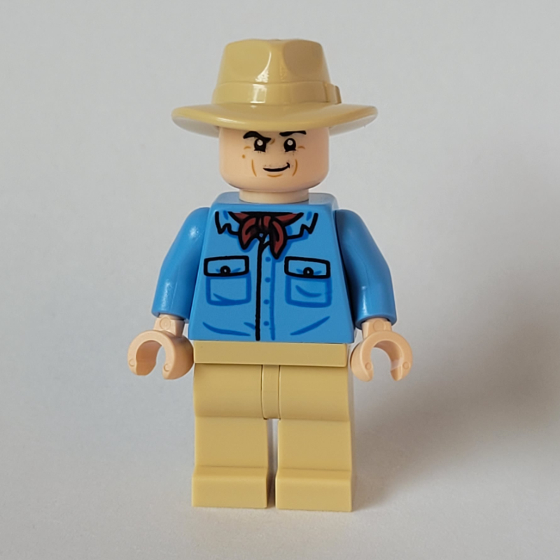 LEGO Alan Grant, Hat (28621 Head) (fig-013882)