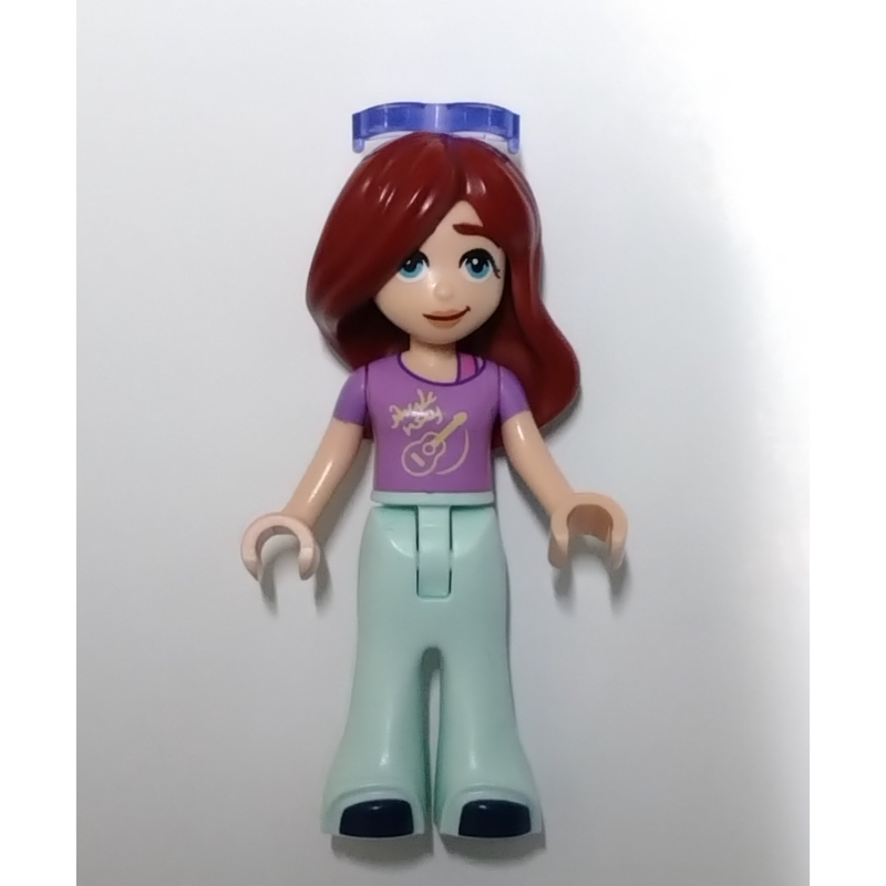 LEGO Paisley - Lavender Top, Light Aqua Legs, Sunglasses (fig-013889)