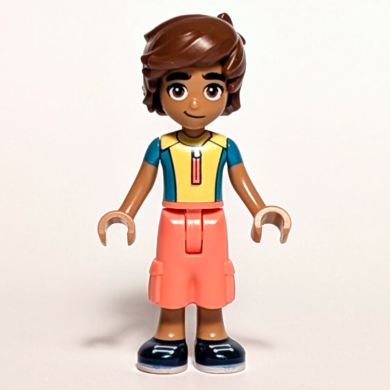 LEGO Leo - Yellow Shirt, Coral Pants (fig-013910)