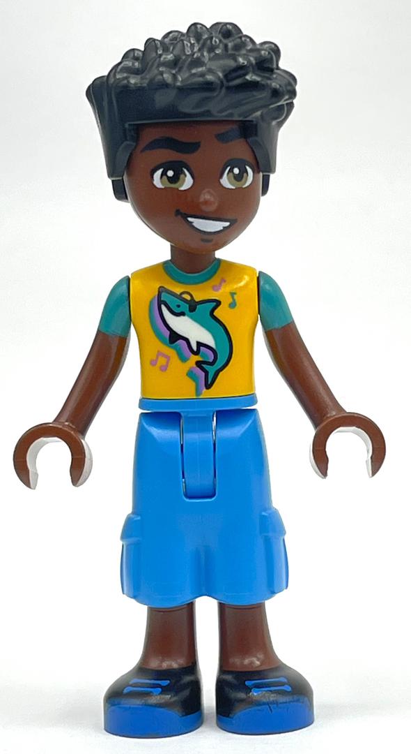 LEGO Zac - Yellow Shirt, Dark Azure Pant (fig-013912)