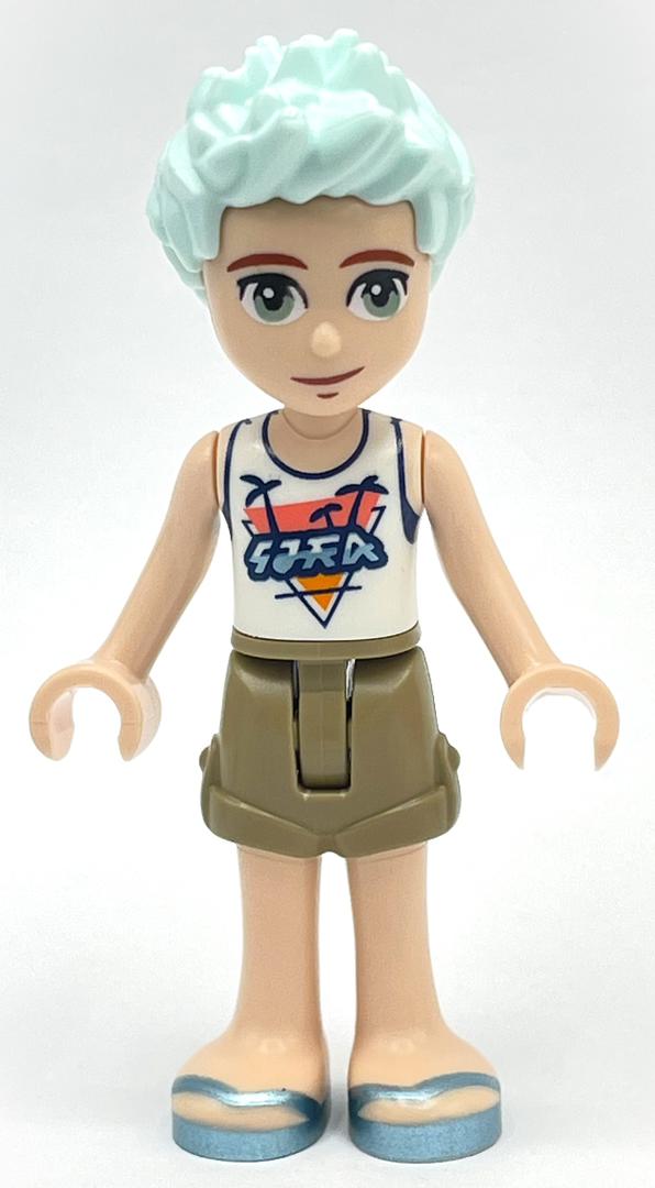 LEGO Charli - White Shirt, Dark Tan Pants (fig-013914)