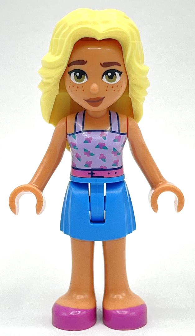 LEGO Dia - Bright Pink Top, Dark Azure Shorts (fig-013915)