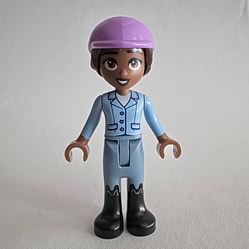 LEGO Aliya - Bright Light Blue Top, Sand Blue Pants (fig-013922)