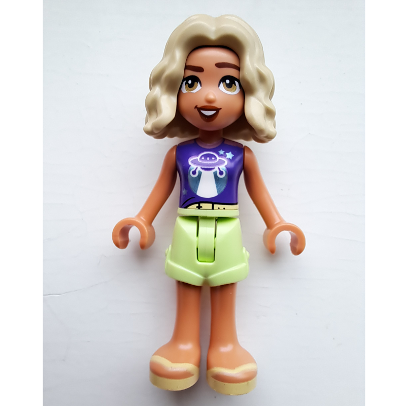 LEGO Nova - Dark Purple Top, Yellowish Green Skirt (fig-013930)
