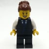 Hotel Clerk, Black Suit