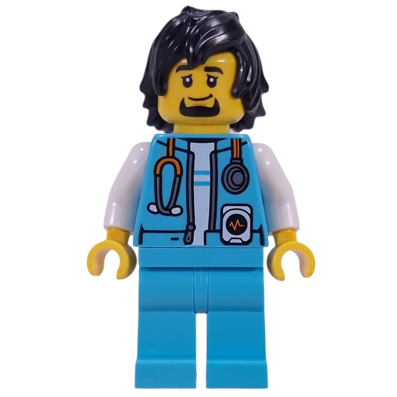 LEGO Ocean / Arctic Explorer, Medium Azure Suit (fig-013967)