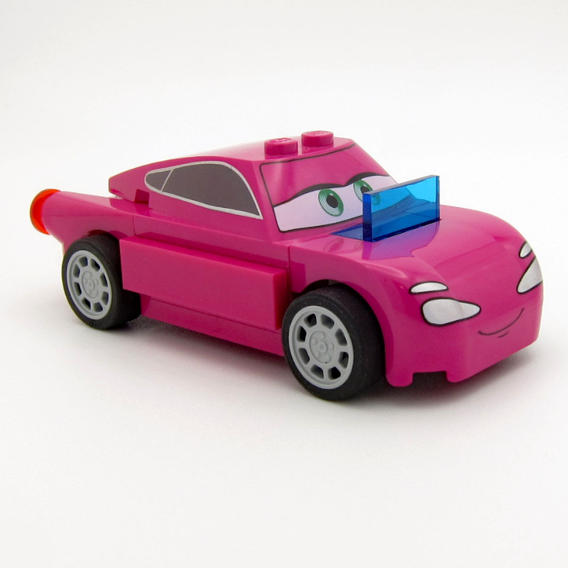 LEGO Holley Shiftwell, Trans-Dark Blue Windscreen (fig-014068)