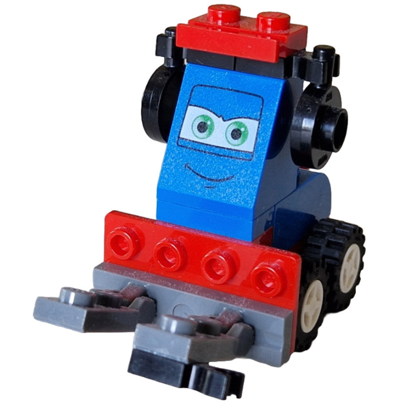 LEGO Pit Crew (Cars), Blue (fig-014088)