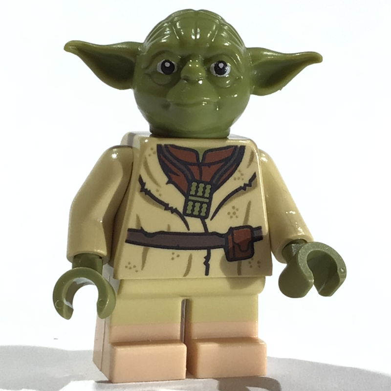 LEGO Yoda, Light Nougat Feet (fig-014138)