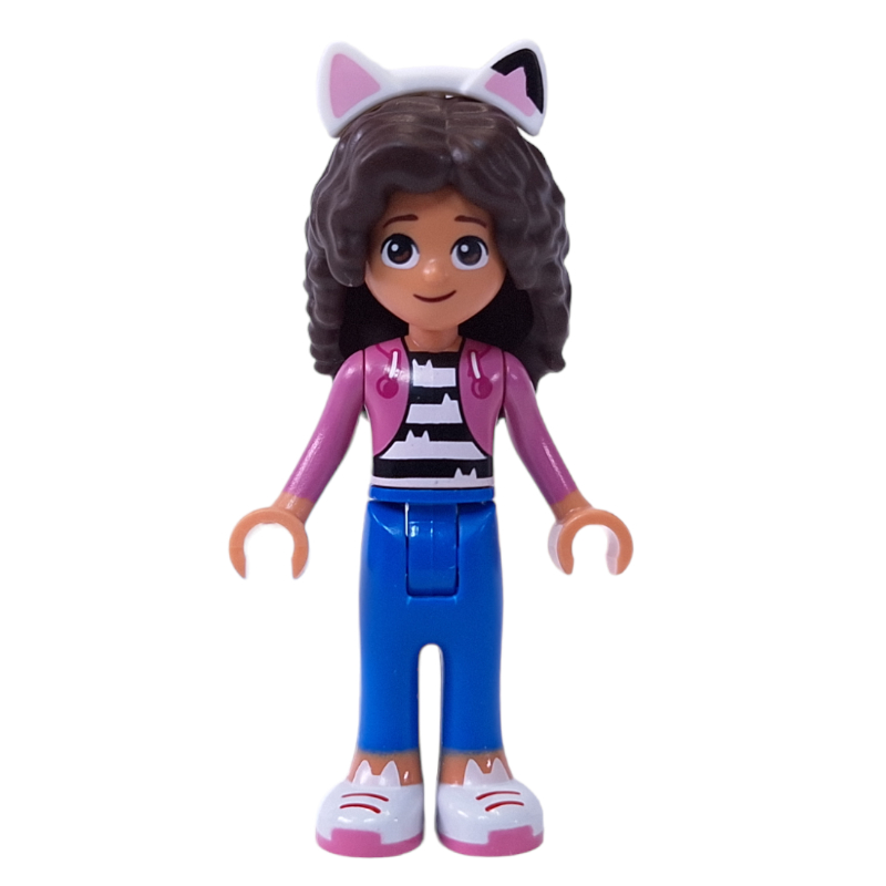 LEGO Gabby, Dark Pink Jacket, 3886 Hair (fig-014172)