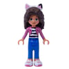 Gabby, Dark Pink Jacket, 3886 Hair